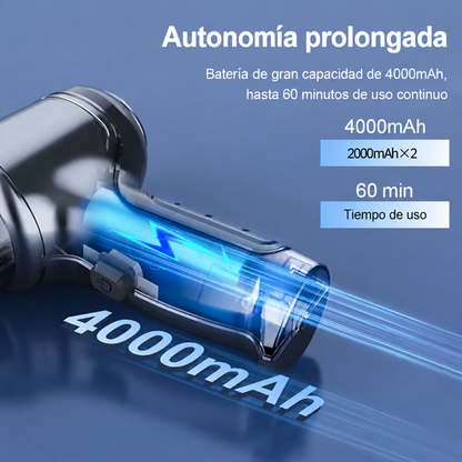 Aspiradora portátil TRENATO para coche y hogar