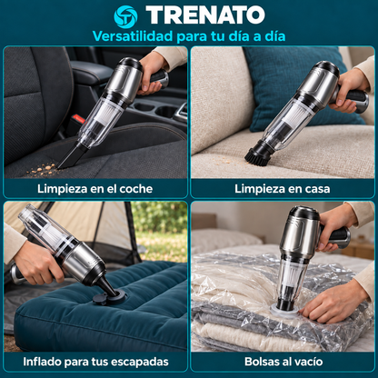 Aspiradora portátil TRENATO para coche y hogar